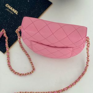 Ch@nel Vintage Saddle Bag-19*16*7CM - Image 2