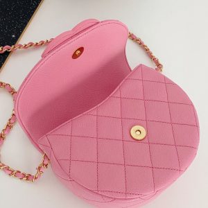 Ch@nel Vintage Saddle Bag-19*16*7CM - Image 3