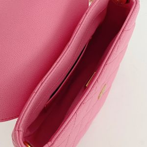 Ch@nel Vintage Saddle Bag-19*16*7CM - Image 4