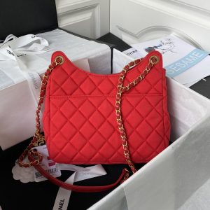 Ch@nel Hobo Handbags-21.5×22.5×7CM - Image 2