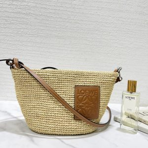 Lowee Pochette Raffia Bag-11*15.5*17.5CM - Image 1