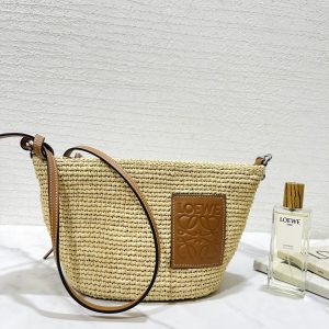 Lowee Pochette Raffia Bag-11*15.5*17.5CM - Image 3