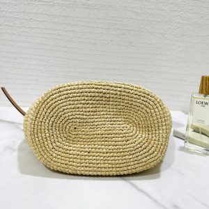 Lowee Pochette Raffia Bag-11*15.5*17.5CM - Image 6