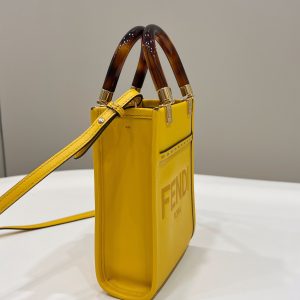 Fendi Mini Tote Bag-13*18*6.5CM - Image 5