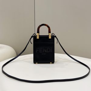 Fendi Mini Tote Bag-13*18*6.5CM - Image 3