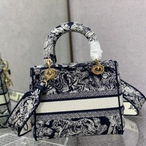 Lady Diro Handle Bag-24CM - Image 4