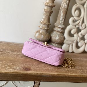 Ch@nel Flap Bag-12*19*8CM - Image 4