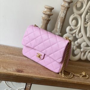 Ch@nel Flap Bag-19*24*9CM - Image 3
