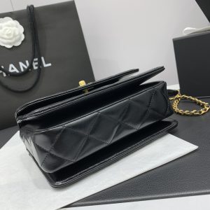Ch@nel Flap Bag-20*14*7.5CM - Image 6