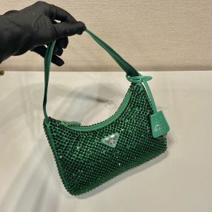 Prada Nylon 1NE515 Hobo Bag-23*14*5CM - Image 3
