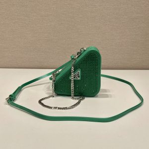 Prada 1NR015 Double Triangle Bag -15*10*5CM - Image 3
