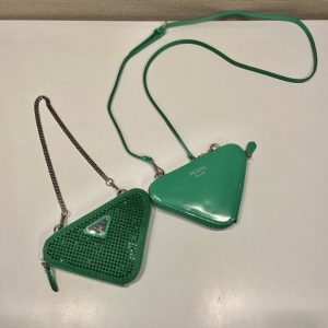 Prada 1NR015 Double Triangle Bag -15*10*5CM - Image 2