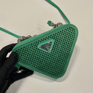 Prada 1NR015 Double Triangle Bag -15*10*5CM - Image 4