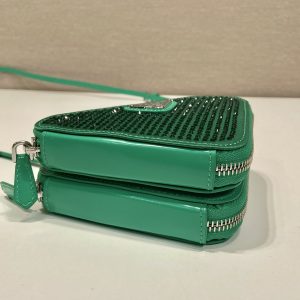Prada 1NR015 Double Triangle Bag -15*10*5CM - Image 6