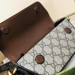 Gucci GG Mini Tote Bag-18*10*4.5CM - Image 6