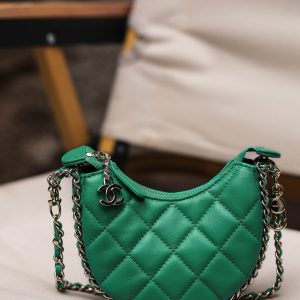 Ch@nel 23SS Moon Bag-16*10/22*14CM - Image 4
