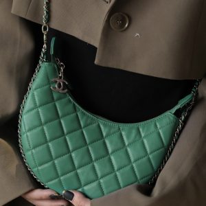 Ch@nel 23SS Moon Bag-16*10/22*14CM - Image 9