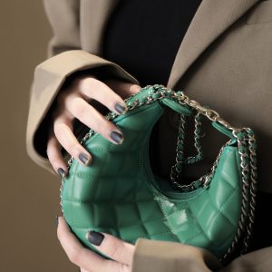 Ch@nel 23SS Moon Bag-16*10/22*14CM - Image 14
