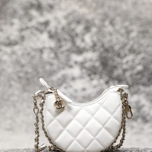Ch@nel 23SS Moon Bag-16*10/22*14CM - Image 2