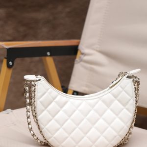 Ch@nel 23SS Moon Bag-16*10/22*14CM - Image 11