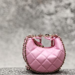 Ch@nel 23SS Moon Bag-16*10/22*14CM - Image 2