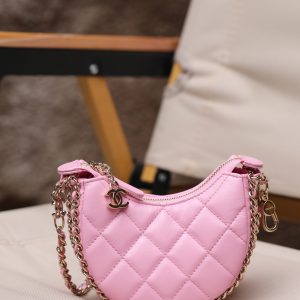 Ch@nel 23SS Moon Bag-16*10/22*14CM - Image 4