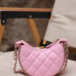Ch@nel 23SS Moon Bag-16*10/22*14CM - Image 5