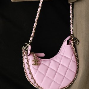 Ch@nel 23SS Moon Bag-16*10/22*14CM - Image 11
