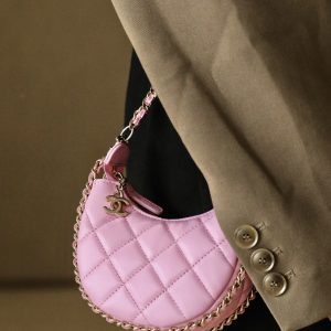 Ch@nel 23SS Moon Bag-16*10/22*14CM - Image 12