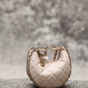 Ch@nel 23SS Moon Bag-16*10/22*14CM - Image 3