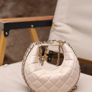 Ch@nel 23SS Moon Bag-16*10/22*14CM - Image 4