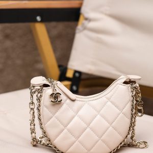 Ch@nel 23SS Moon Bag-16*10/22*14CM - Image 6