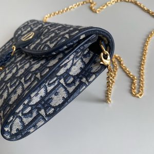 Di0r Bobby Wallet On Chain Bag-21.5×12×4CM - Image 2