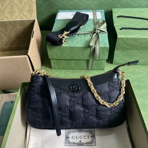 Gucci GG Matelassé Handlebag-25*15*8CM - Image 1