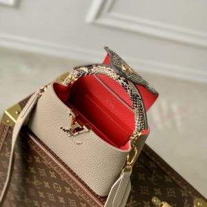 Louis Vuitton Mini Capucines Handlebag-21*14*8CM - Image 5