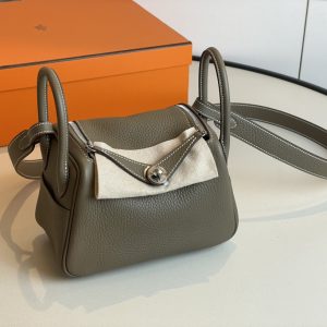 Hermes Lindy 19-Togo Leather-19CM - Image 4