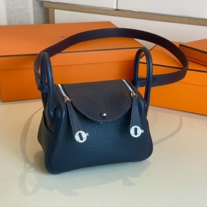 Hermes Lindy 19-Togo Leather-19CM - Image 5