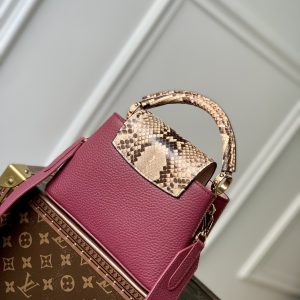 Louis Vuitton Mini Capucines Handlebag-21*14*8CM - Image 2