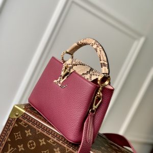 Louis Vuitton Mini Capucines Handlebag-21*14*8CM - Image 3