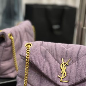 YSL Large Loulou Puffer-29*17*11CM - Image 2
