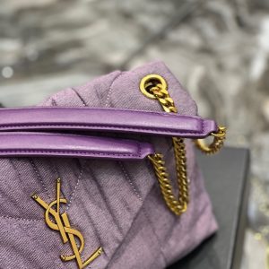 YSL Large Loulou Puffer-29*17*11CM - Image 3