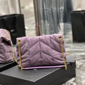 YSL Large Loulou Puffer-29*17*11CM - Image 5