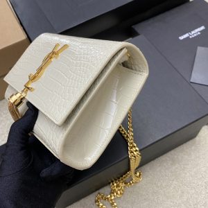 YSL Kate With Tassle In Crocodile-20×13.5×5.5cCM - Image 2