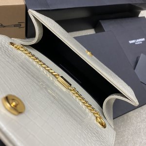 YSL Kate With Tassle In Crocodile-20×13.5×5.5cCM - Image 7