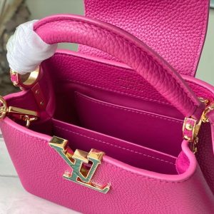 Louis Vuitton Mini Capucines Handlebag-21*14*8CM - Image 7