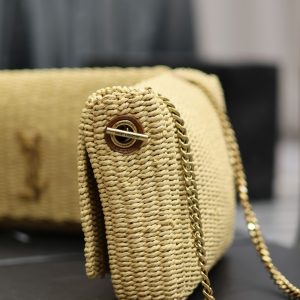 YSL Kate With Raffia-28.5×20×6CM - Image 4