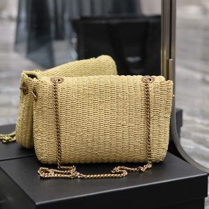 YSL Kate With Raffia-28.5×20×6CM - Image 6