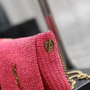 YSL Kate With Raffia-28.5×20×6CM - Image 5