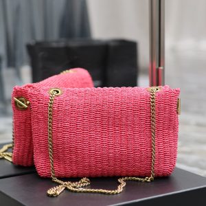YSL Kate With Raffia-28.5×20×6CM - Image 6