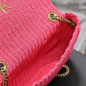 YSL Kate With Raffia-28.5×20×6CM - Image 7